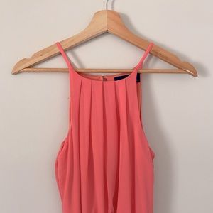 Blue Rain Pink Coral Prom Homecoming Dress S